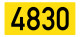 Ordnungsnummern-Schild Taxi