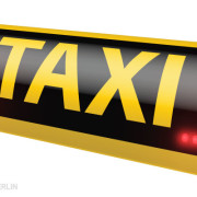 Taxi-Dachzeichen - stiller Alarm