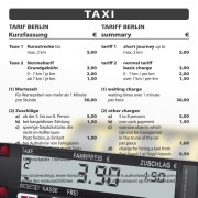 Taxitarif 2015
